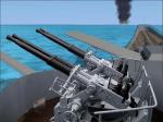FSX Panel with Special Features for Battleship USS New Jersey